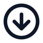 Arrow Down Circle SVG Icon